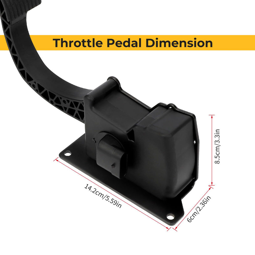 M MATI throttle pedal on GEM EV dashboard showing smooth throttle response