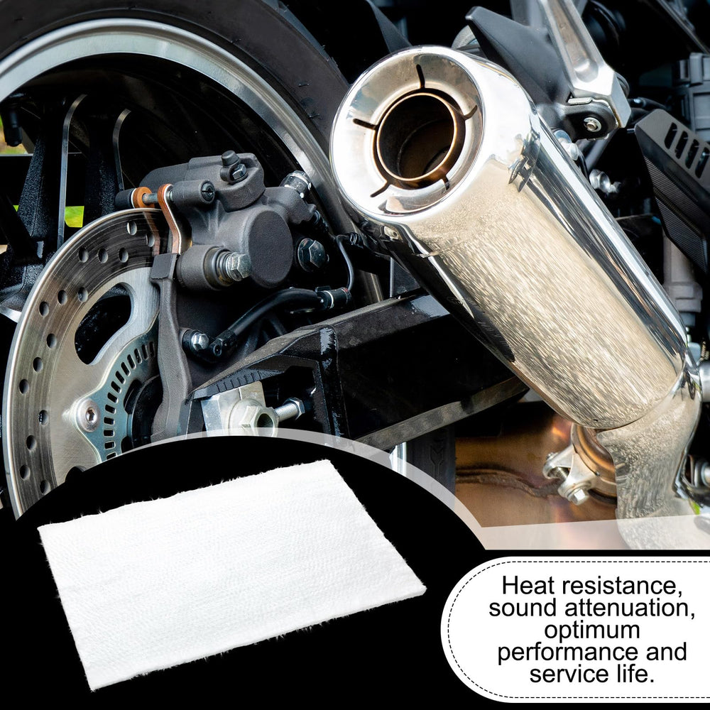 Maasechs universal-compatibility muffler packing suited for motorcycles, ATVs, and more.