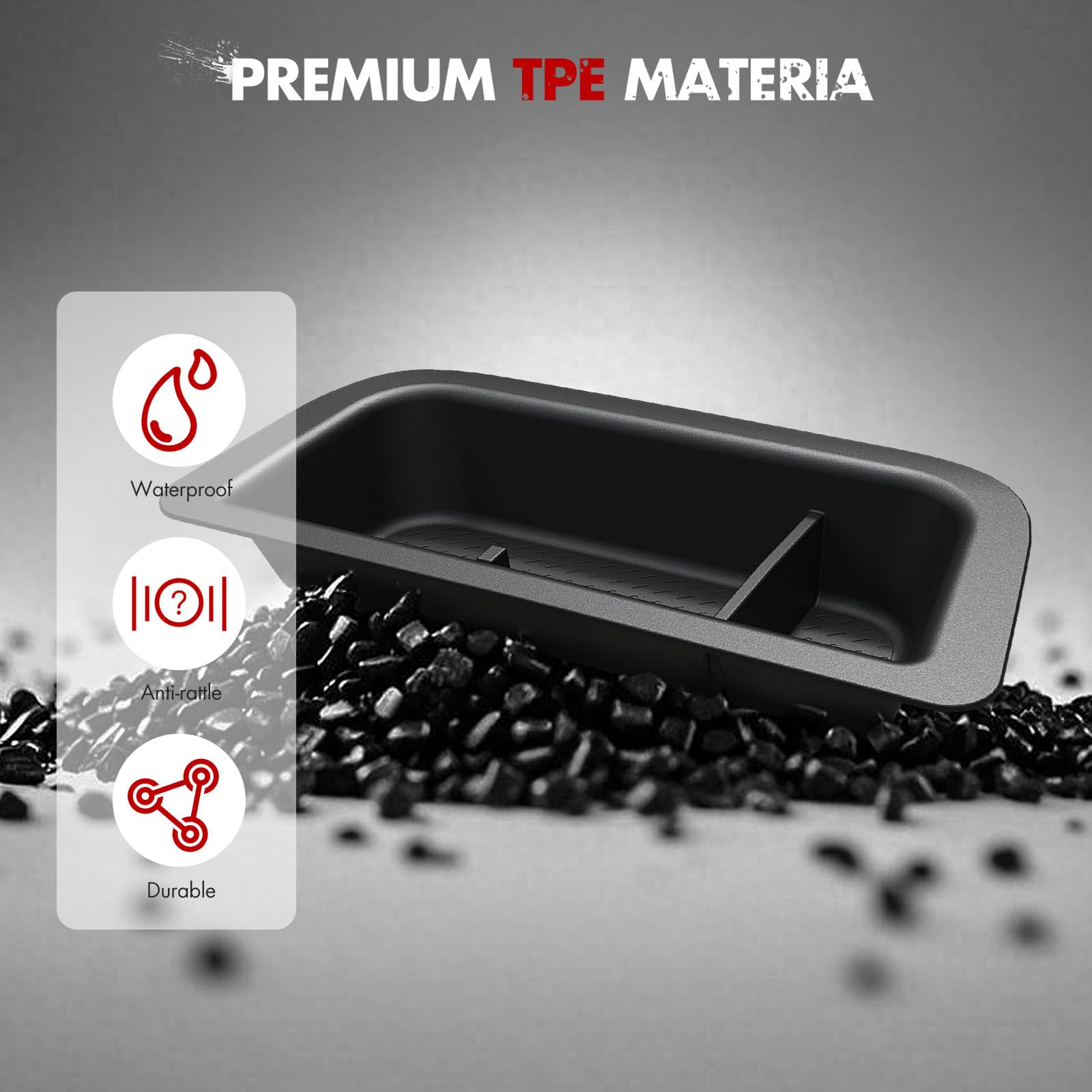 Mabett anti-slip bottom keeps items from sliding during trips