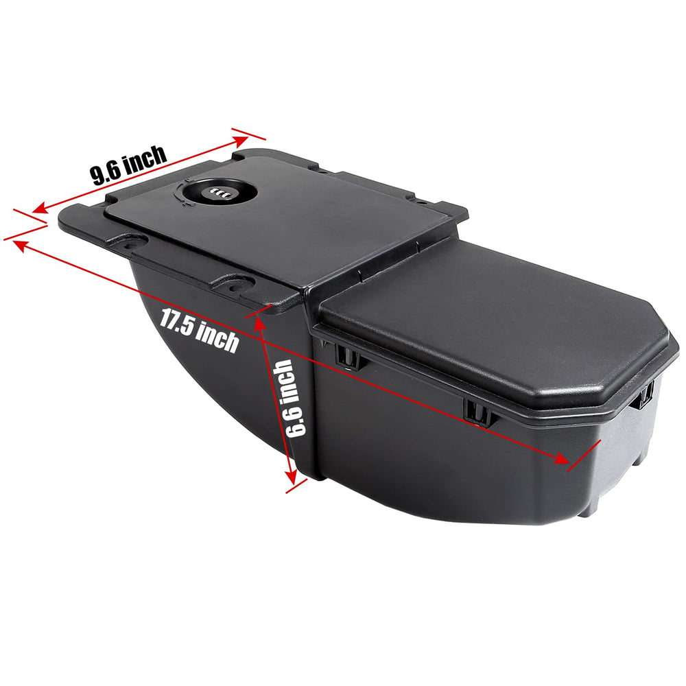 In use, Mabett bin provides quick access to tools and gear in the bed.