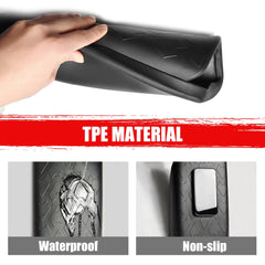 Mabett armrest cover shields against scratches with rugged off-road tread texture.