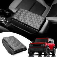 Mabett center console cover for Ford Bronco 2-door guards against scratches.