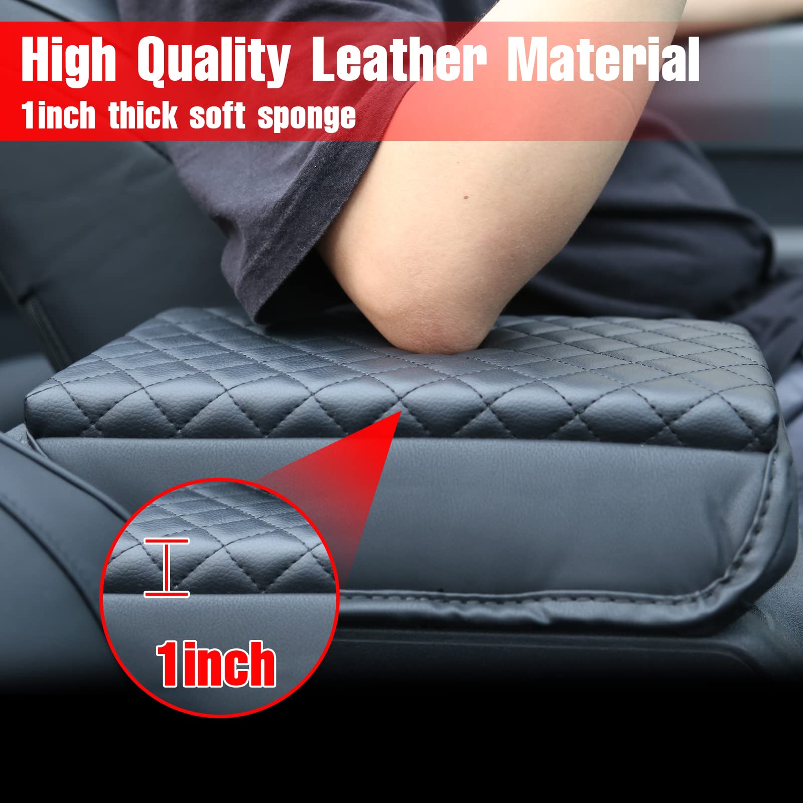 Mabett center console cover for Ford Bronco 4-door shields dirt and wear.