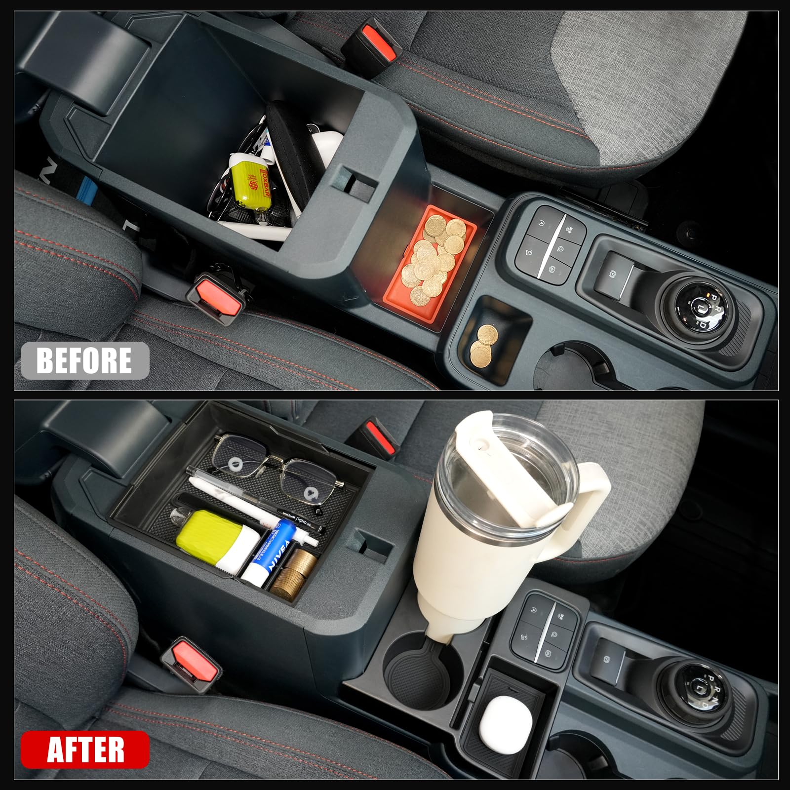 Mabett cup holder organizer tray adds extra space within easy reach