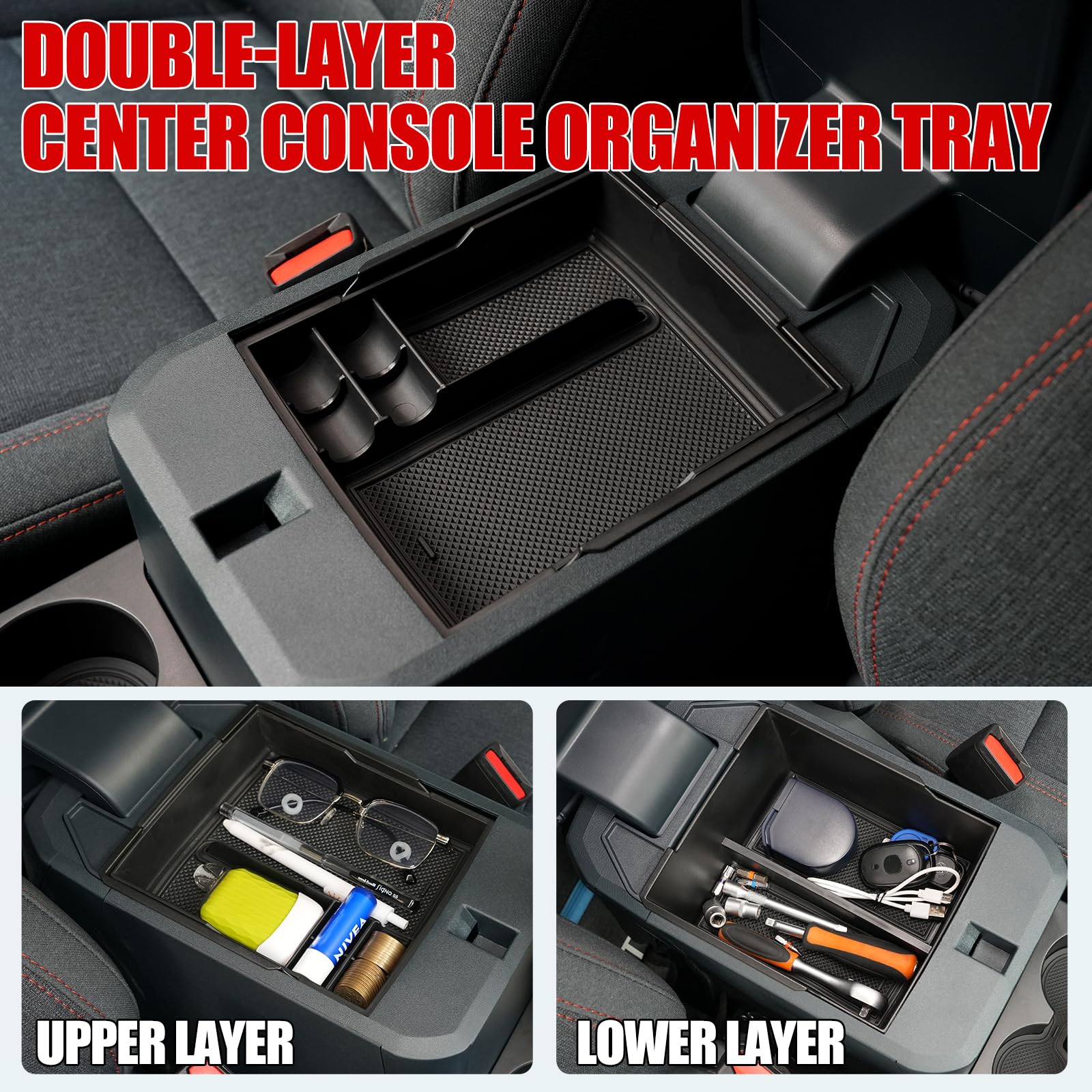 Mabett door-handle storage organizers maximize small-item storage in Maverick doors