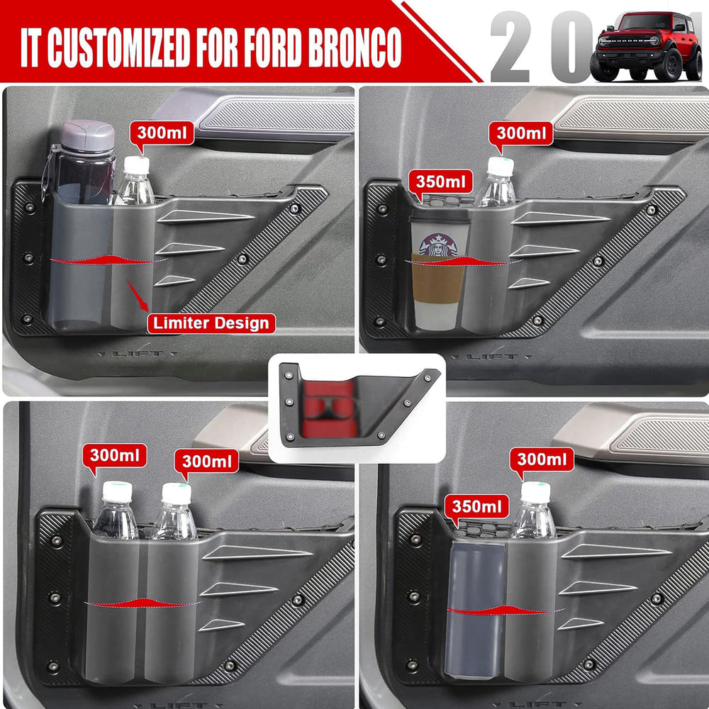 Mabett door pocket installation guide for Bronco ensures a non-destructive setup