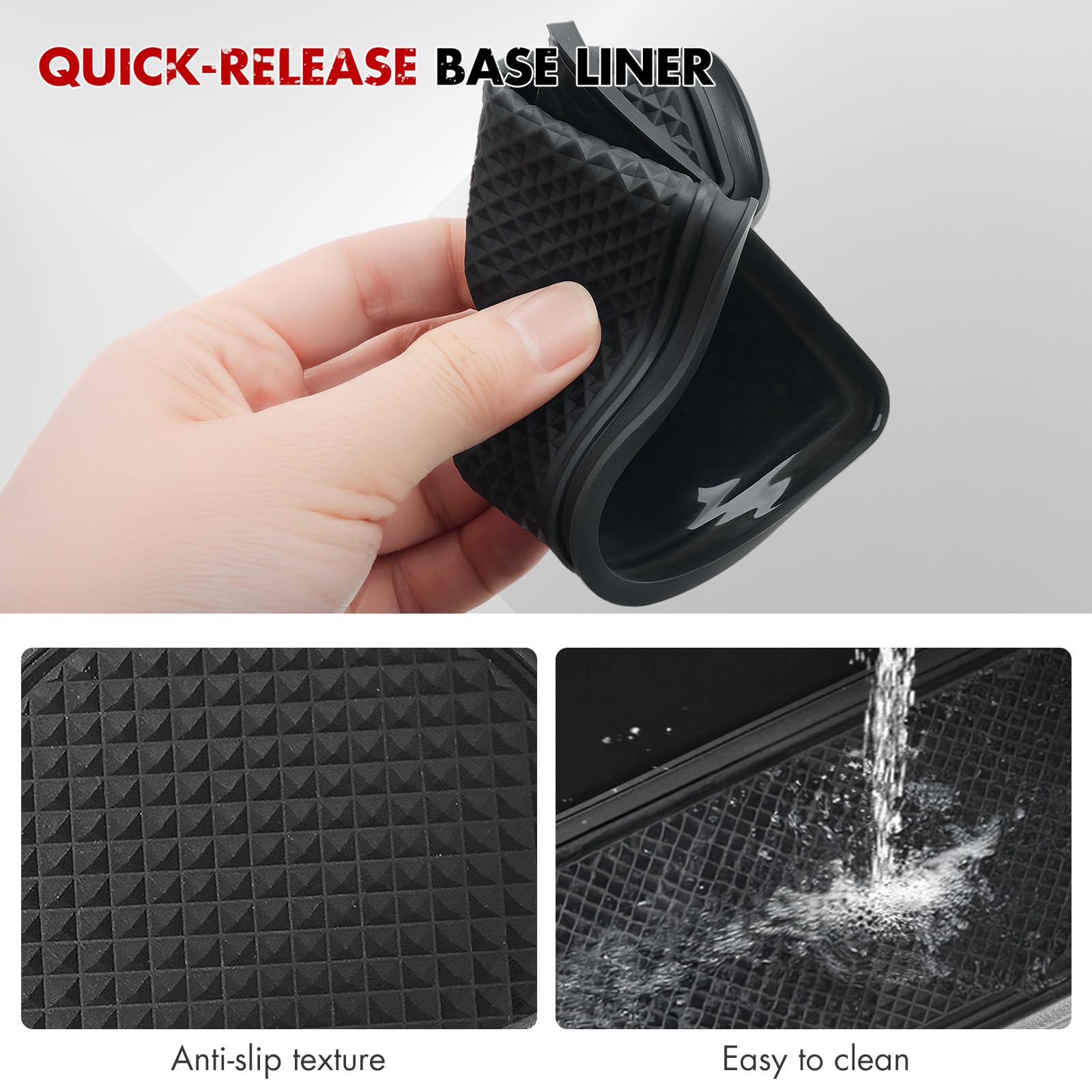 Mabett durable high-quality plastic withstands temperature shifts and daily wear.