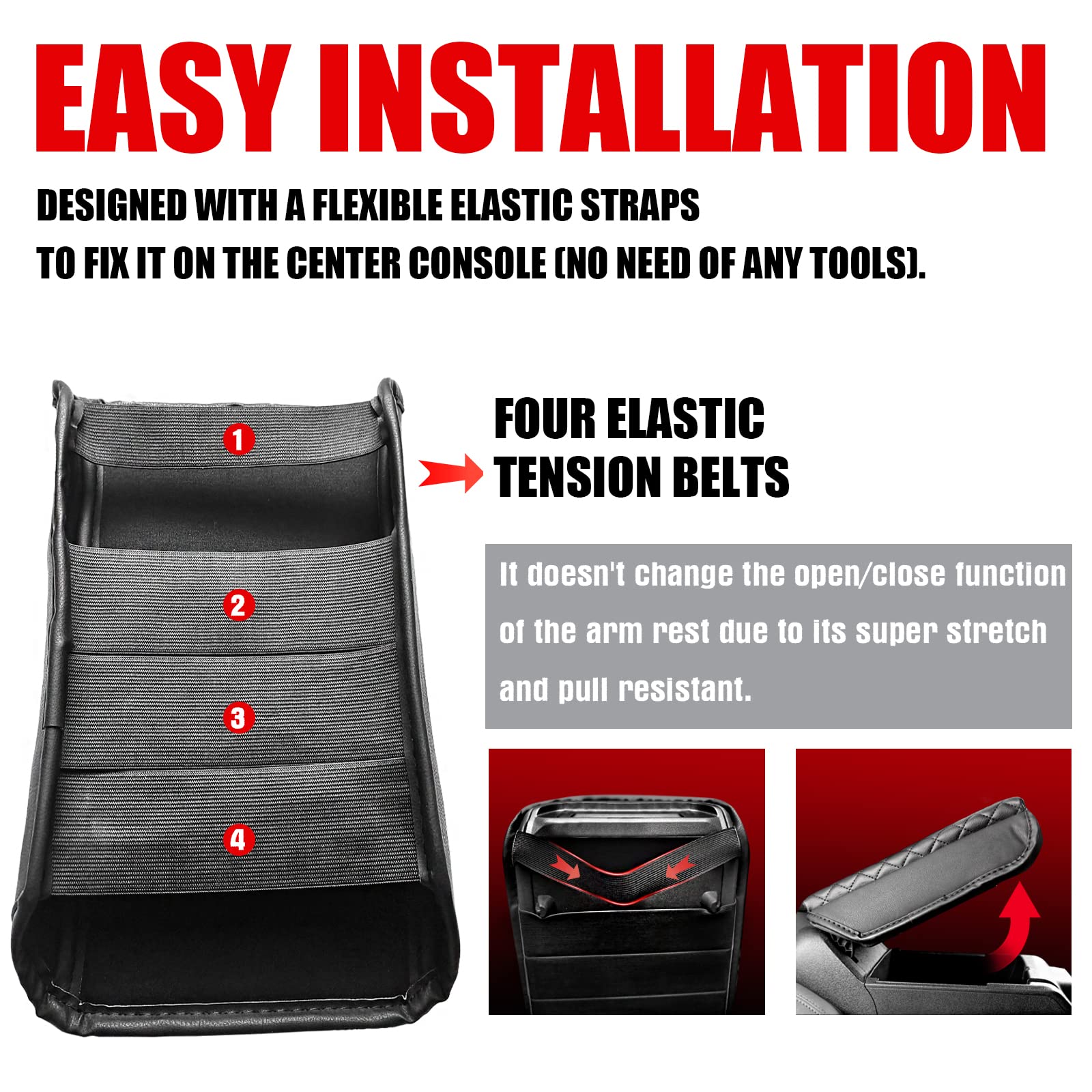 Mabett durable protection shields the console from pet claws.