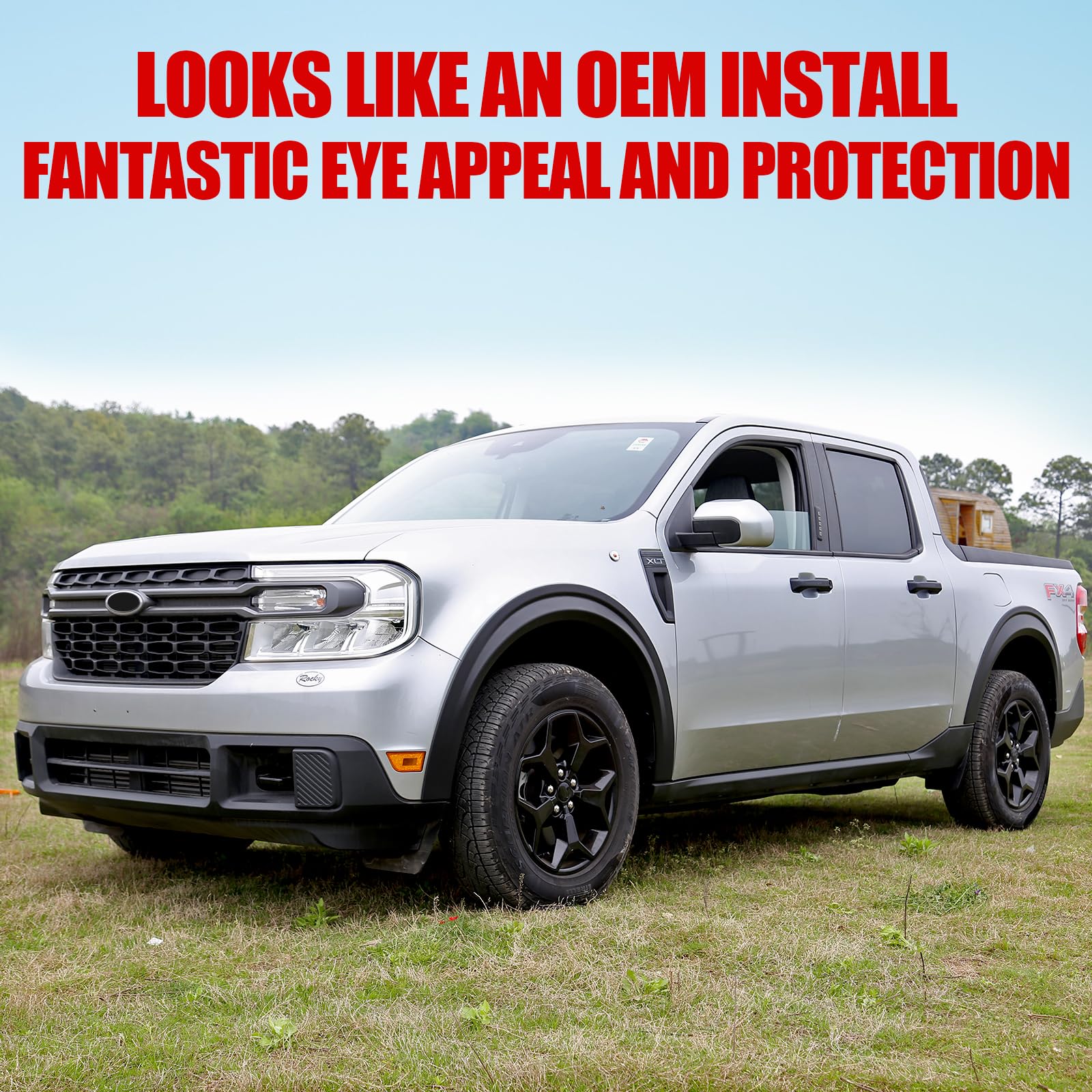 Mabett Fender Flares easy install with original screws.