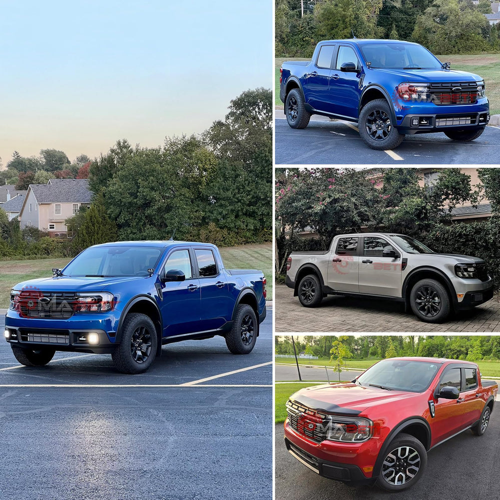 Mabett Fender Flares protection from mud and sand in rugged use.