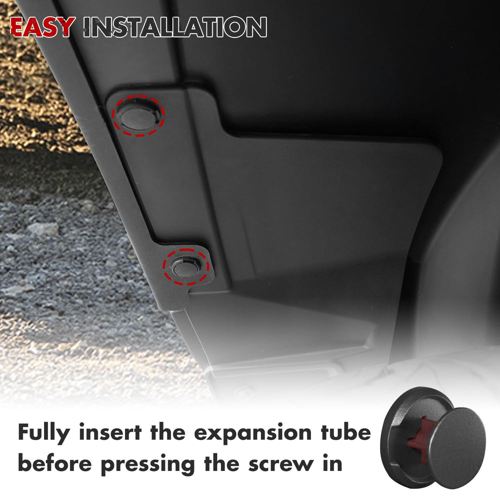 Mabett fender liner compatible shield; seamless fit with Maverick fender liners.