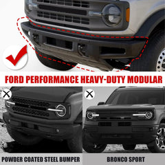 Mabett fog light assembly installed on a Bronco during installation.