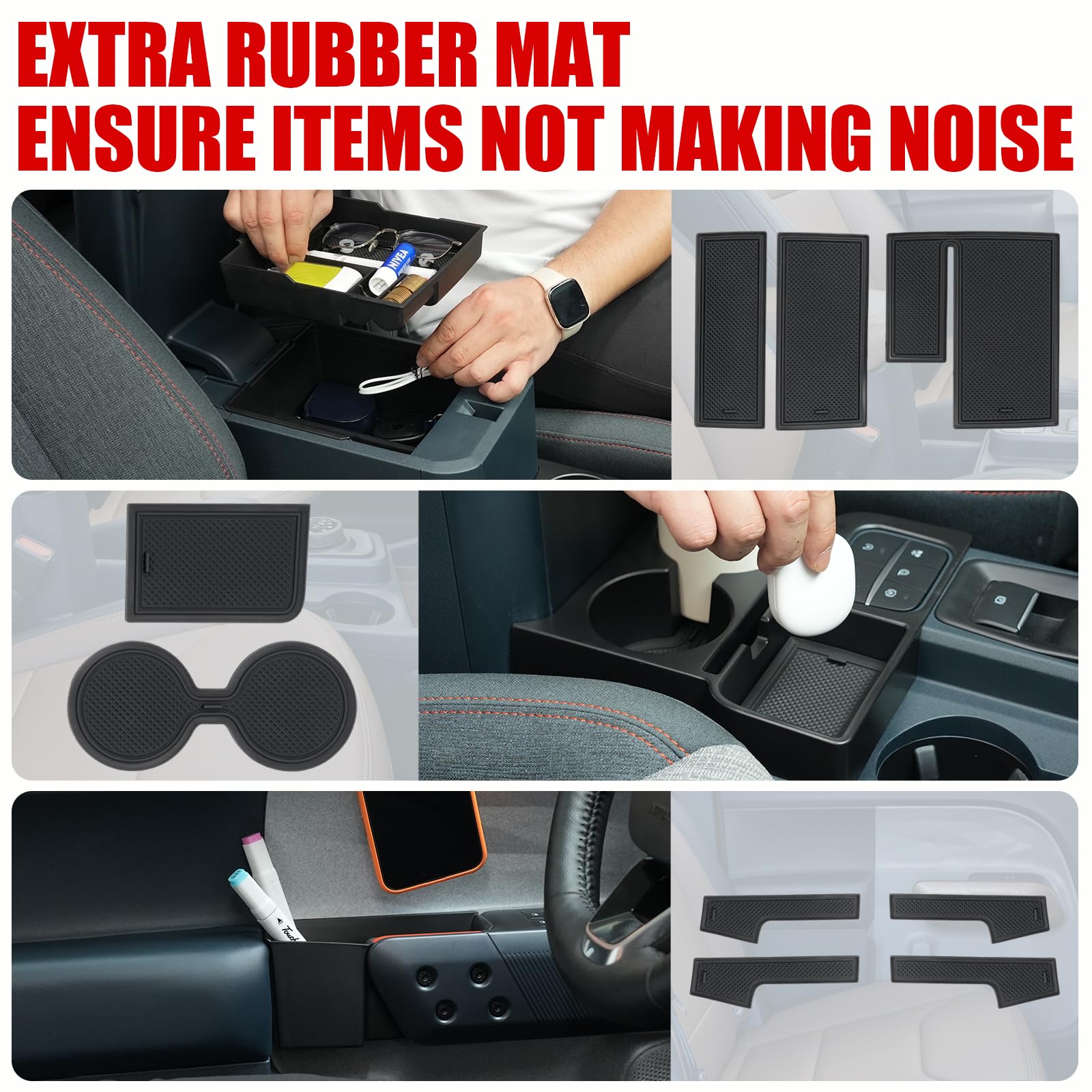 Mabett Ford Maverick 2022-2026 fit delivers snug, rattle-free operation