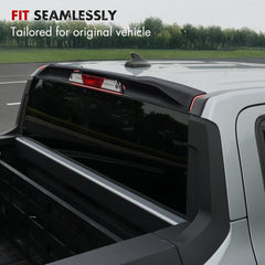 Mabett Maverick spoiler adhesive installation demonstrates tool-free, non-destructive fitting.
