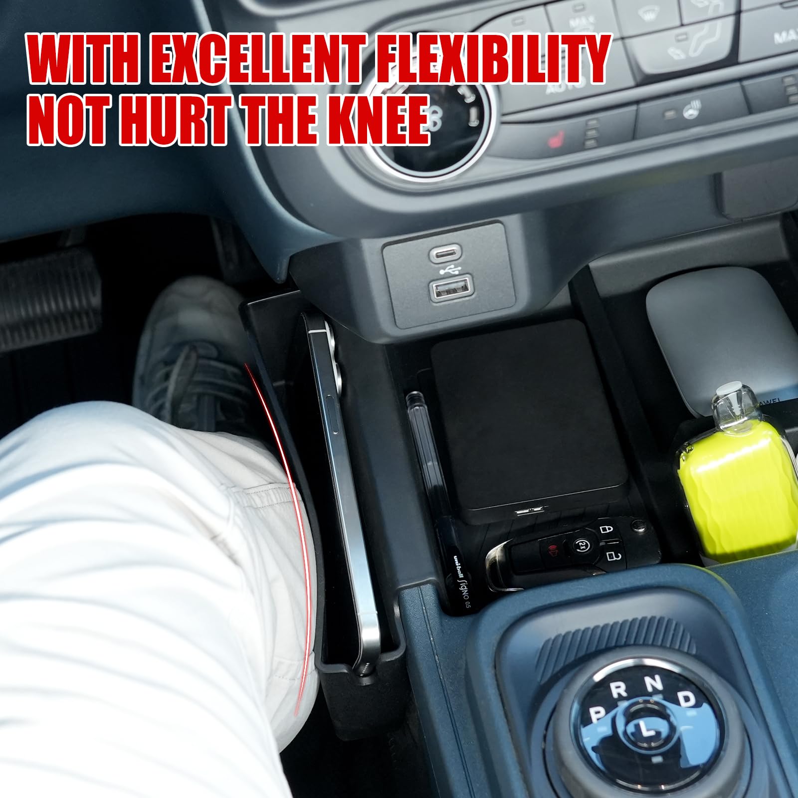 Mabett removable and washable tray for quick cleaning inside the car.