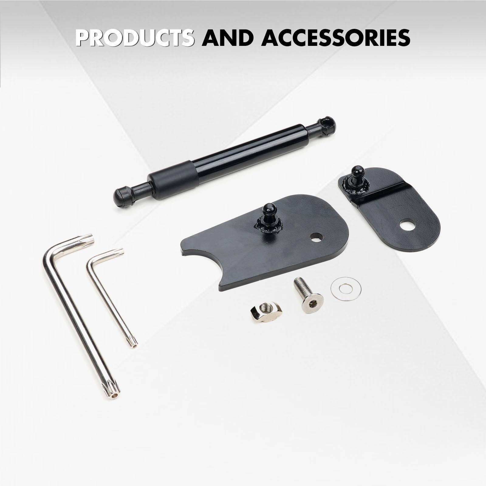 Easy installation with OEM holes and included bolts