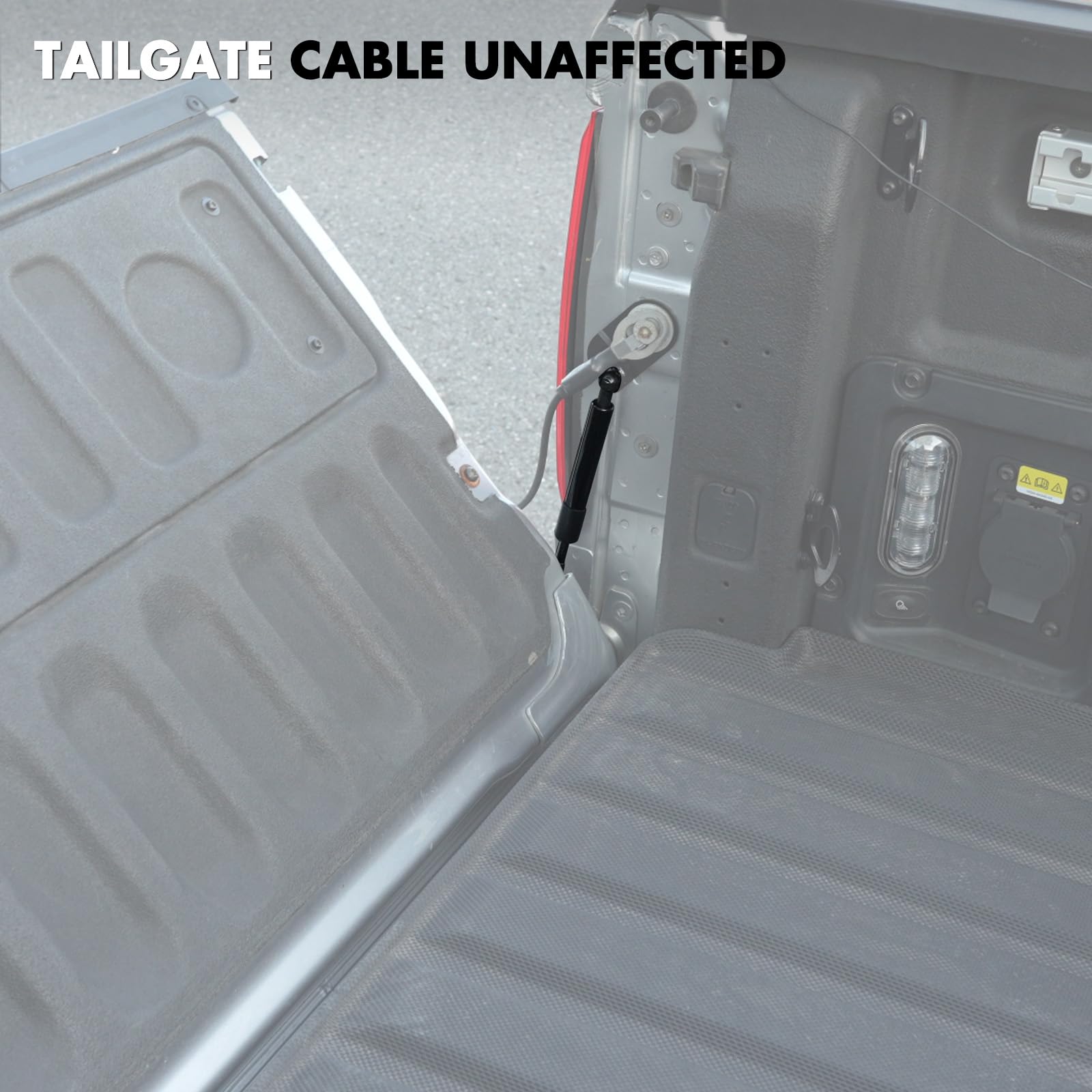 Leak-proof Mabett tailgate damper prevents fluid leaks during operation