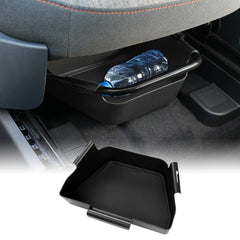 Mabett under-seat storage box fits Ford Maverick, keeping essentials organized and out of sight.