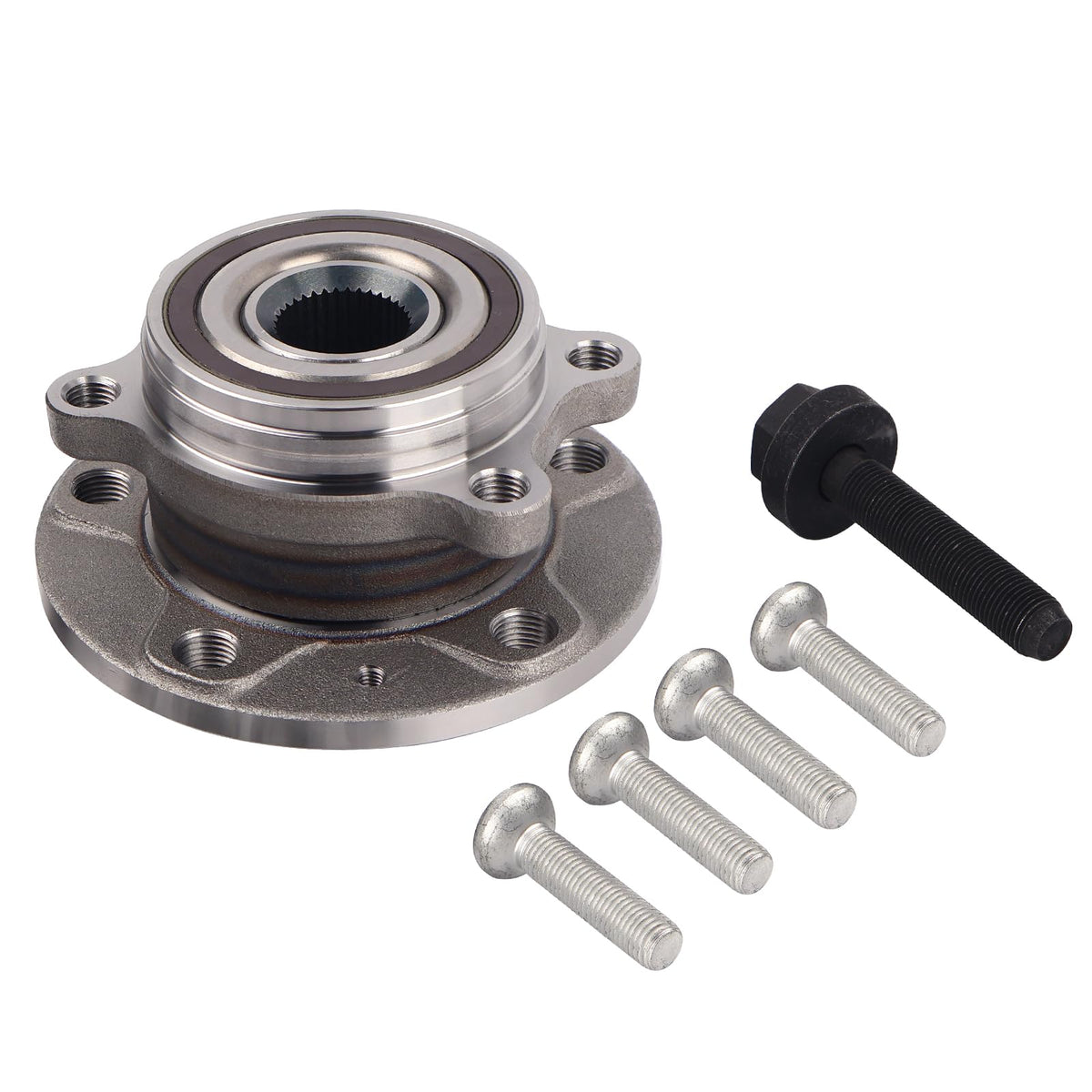 MACEL 513253 wheel bearing hub assembly front view showing OEM-quality components for smooth rotation.