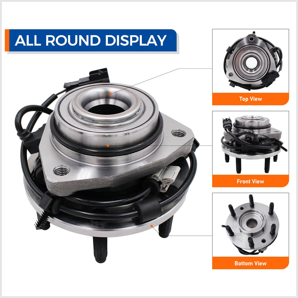MACEL hub assembly compatible with Trailblazer and Envoy for reliable steering.