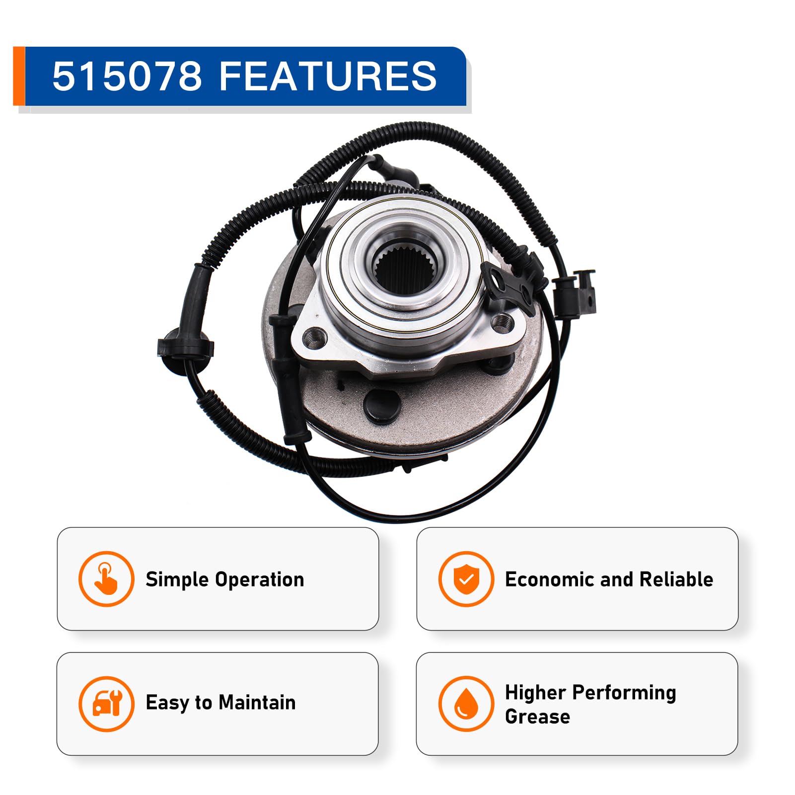 MACEL wheel hub on vehicle 2006-2010 Explorer demonstrates real-world fit.