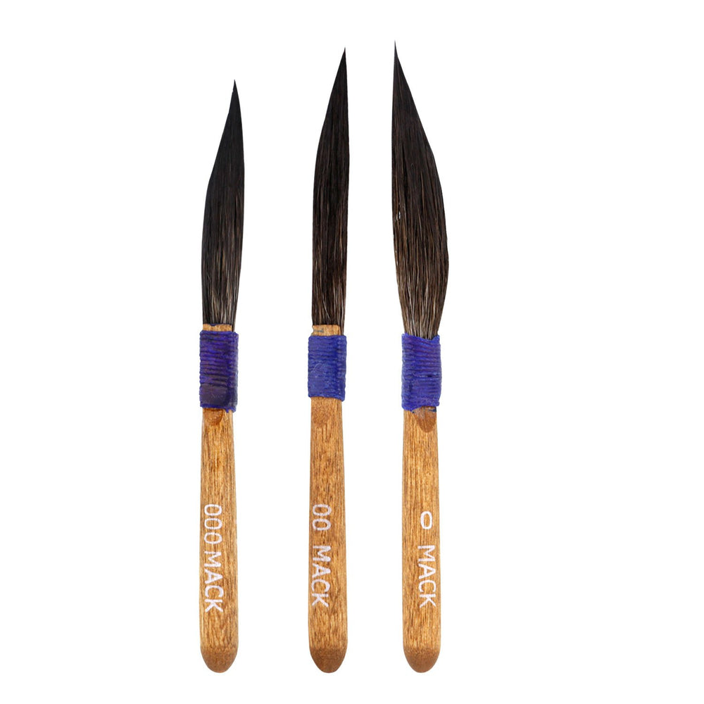 MACK Sword Pinstripe brush set for precise pinstripe line work
