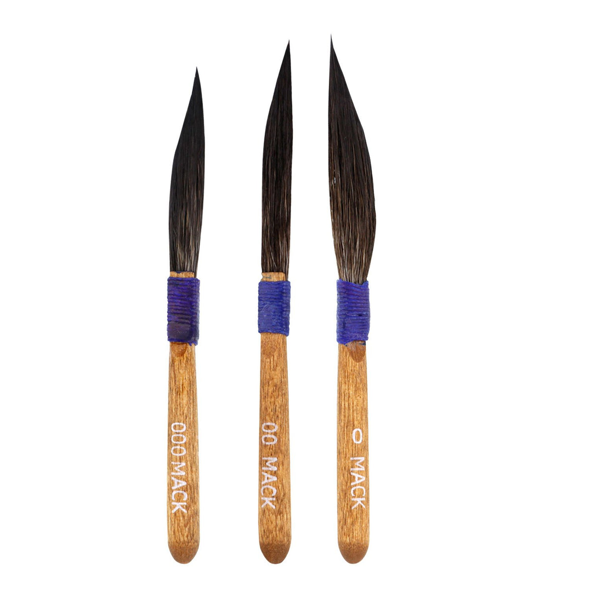 MACK Sword Pinstripe brush set for precise pinstripe line work