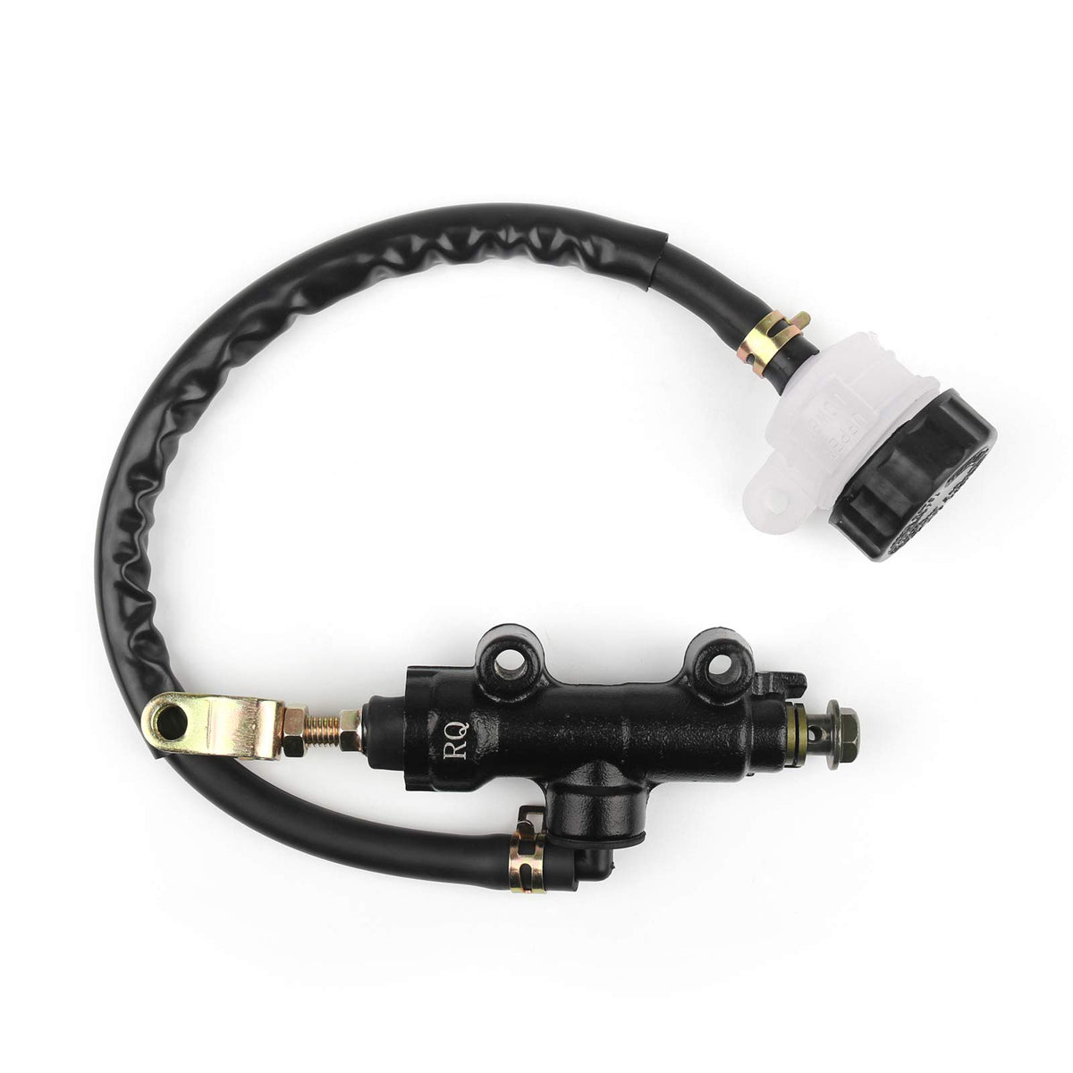 MAD HORNETS rear brake master cylinder pump left view, durable replacement for Kawasaki Ninja