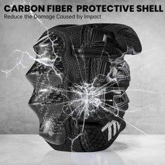 MADBIKE MD66 gloves carbon fiber knuckles offer added impact resistance.