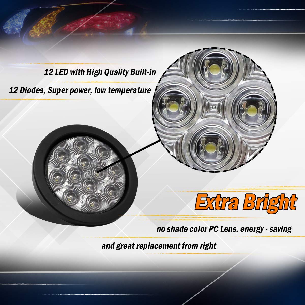 MADCATZ trailer light shows 3-wire polarity for straightforward installation.