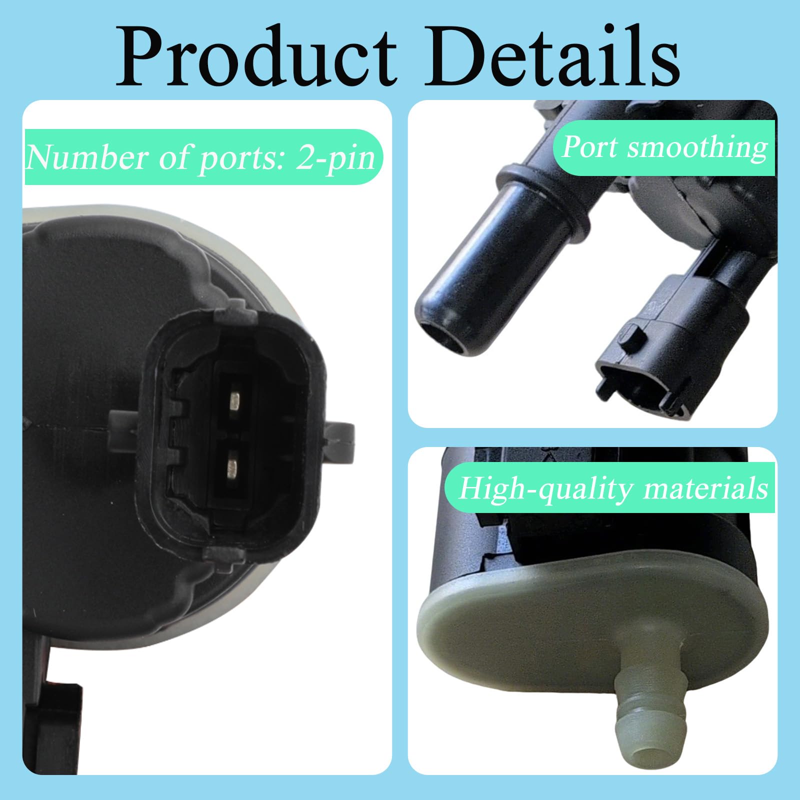 MADUOMA Promaster engine bay purge valve for reliable vapor purge during daily drives