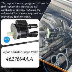 MADUOMA purge valve in Ram 2500-3500 engine bay promotes smoother vapor handling
