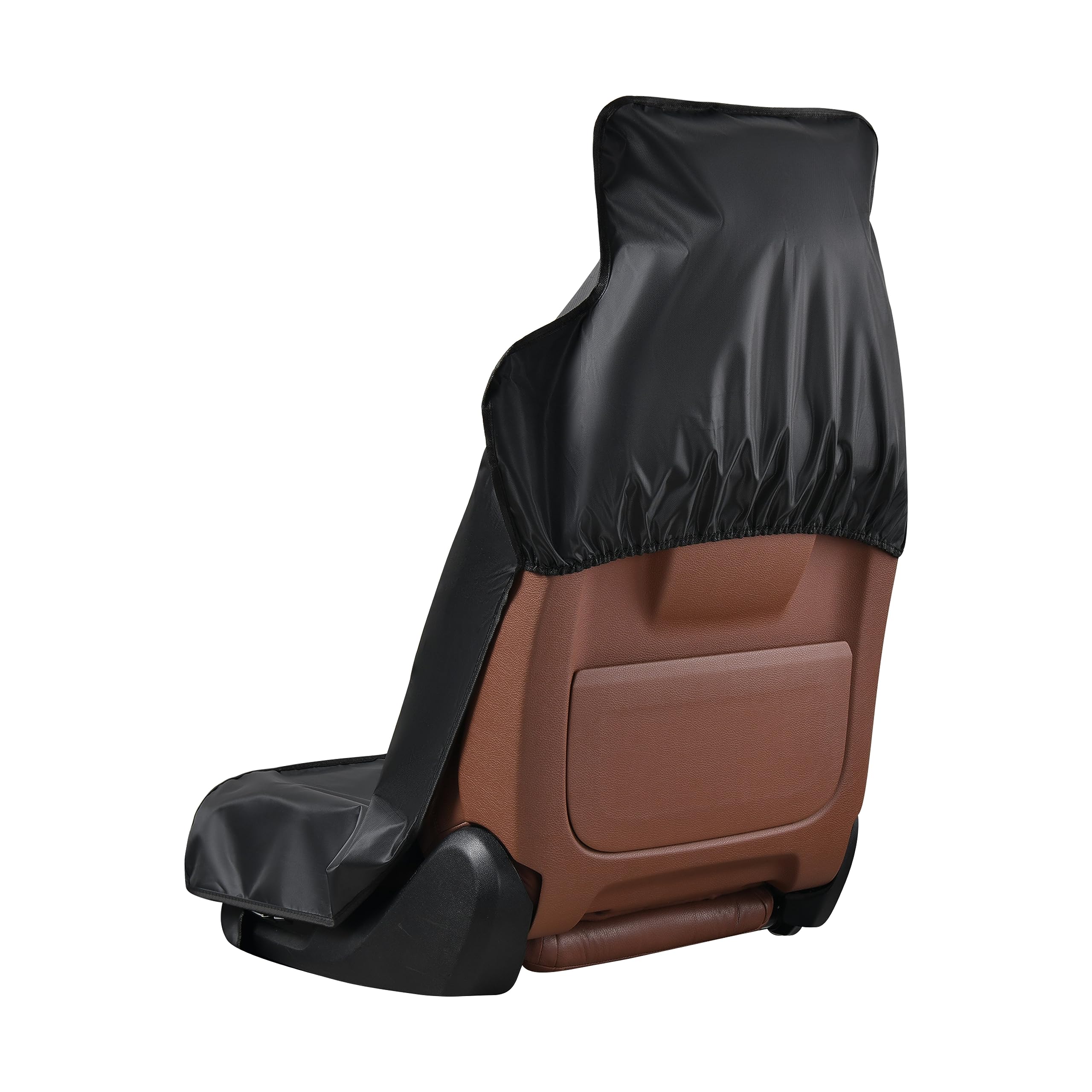 MAGCA universal-fit car seat cover offers durable protection for every ride, black
