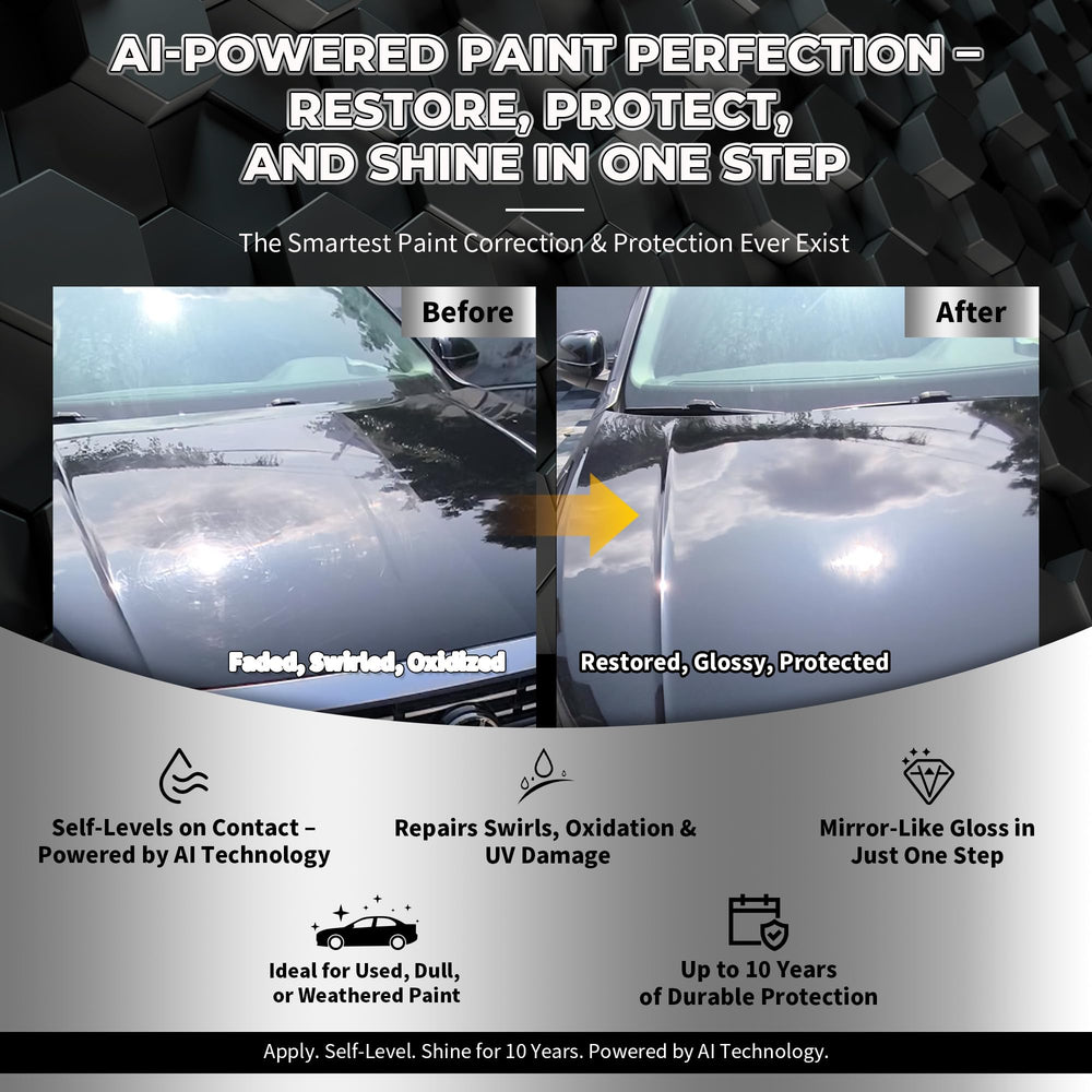 Magic Shield Diamond AI Coating applicator glide suggests smooth coverage for flawless results