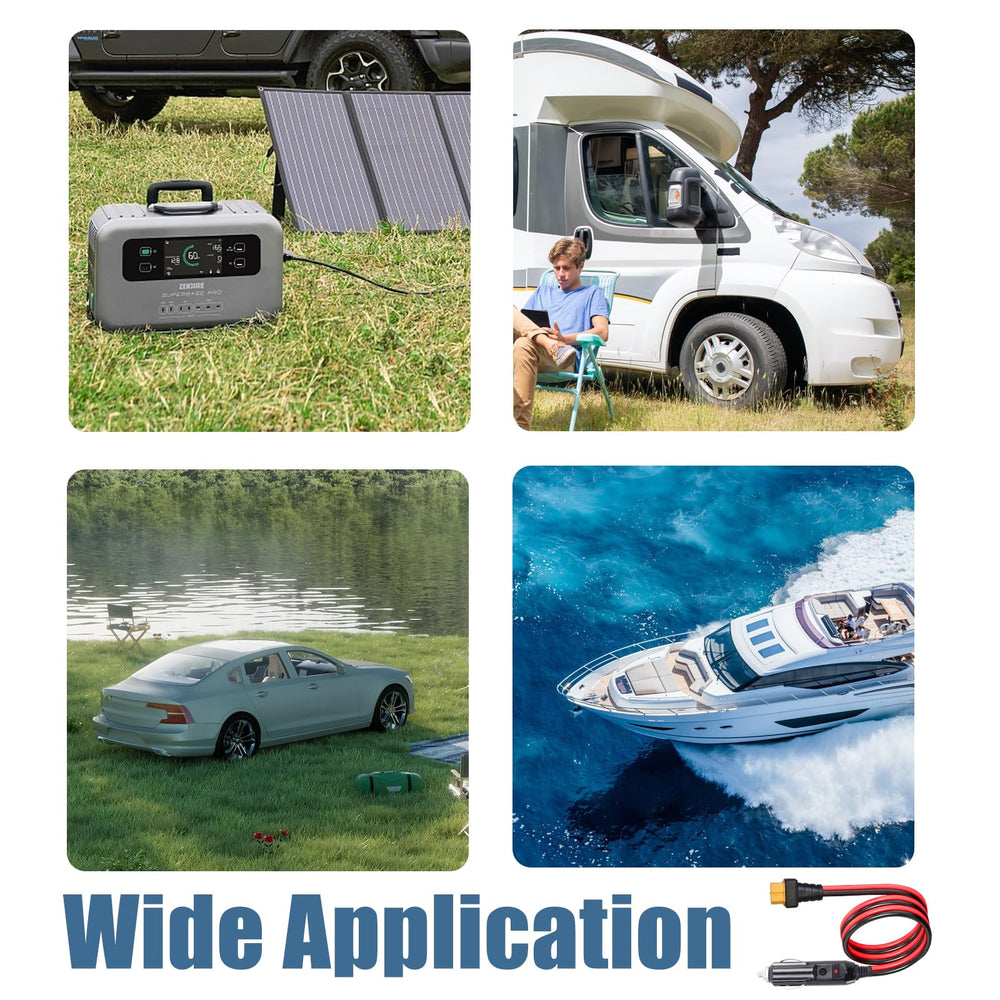 Magiktech adapter cables enable powering power stations and solar generators.