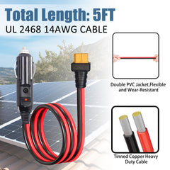 Magiktech XT60 female connector cable for secure charging