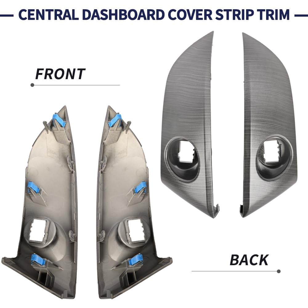 Color-matched trim enhances cabin aesthetics with subtle shine.
