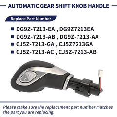 Magimaker gear selector knob for Ford Transit 2015-2019 installation.