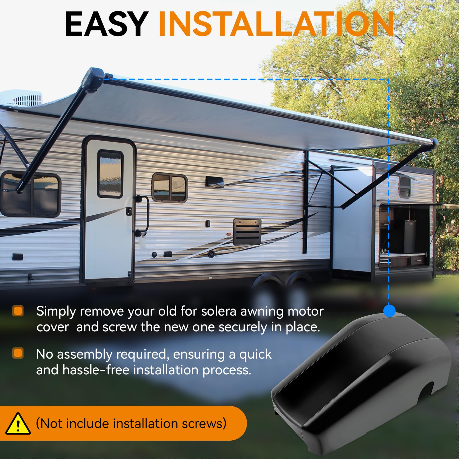 Magluv Solera Regal parts compatibility image highlights simple maintenance.