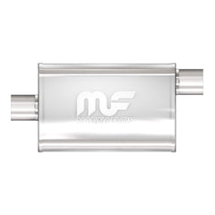 Magnaflow 11226 muffler in satin finish delivers deeper exhaust tone and versatile fit.