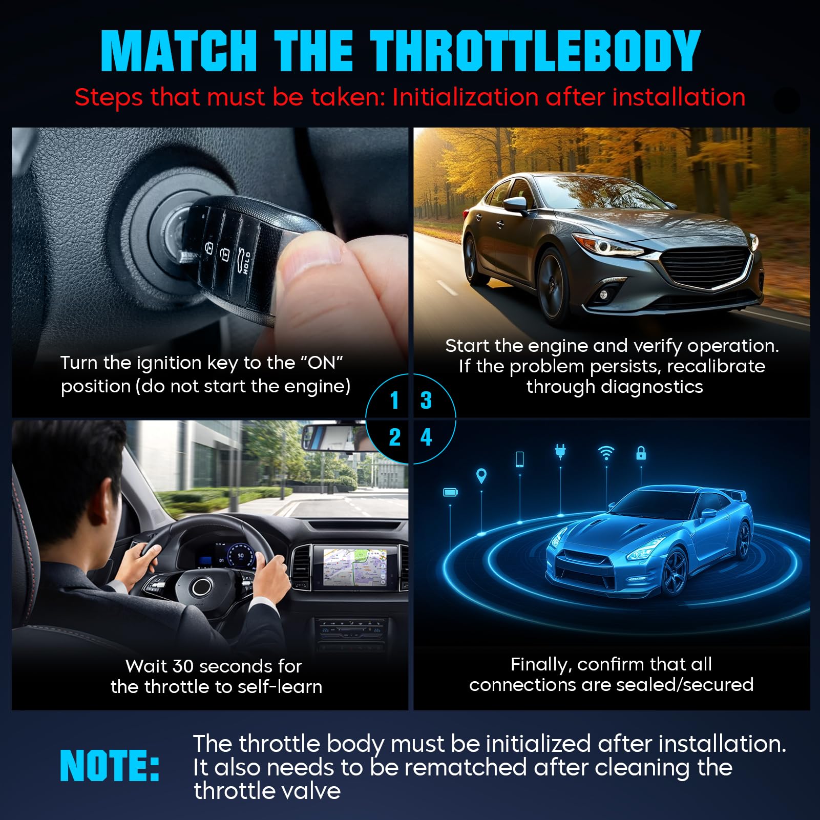 Magorfas electronic throttle body keeps intake flow steady for Trax 1.4L