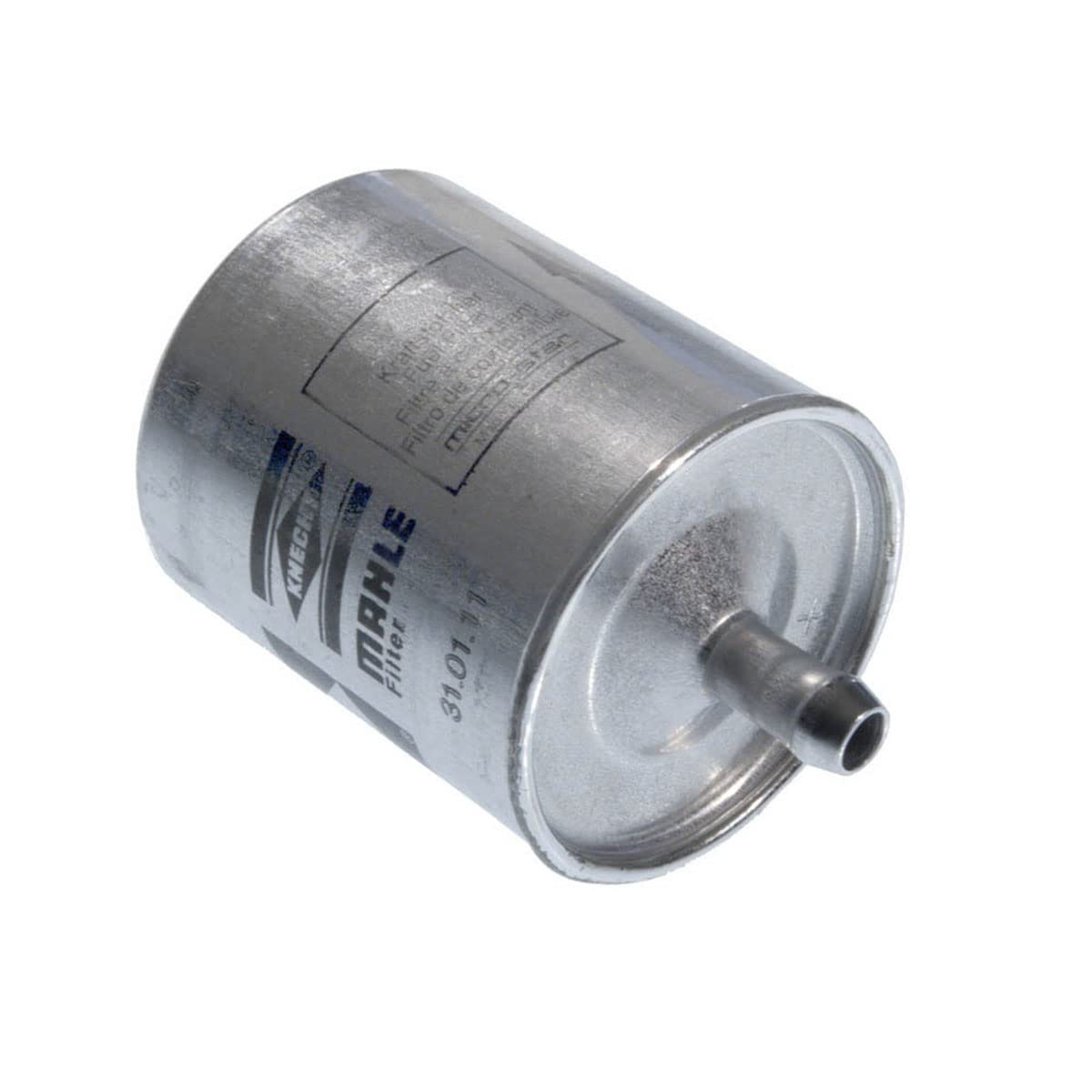 MAHLE KL 145 metal shell image emphasizes durable housing for engine longevity.