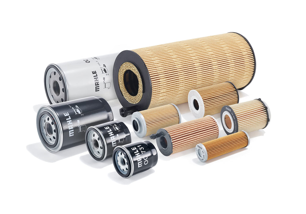 MAHLE OX 420D ECO oil filter media embossed and pleated for durability