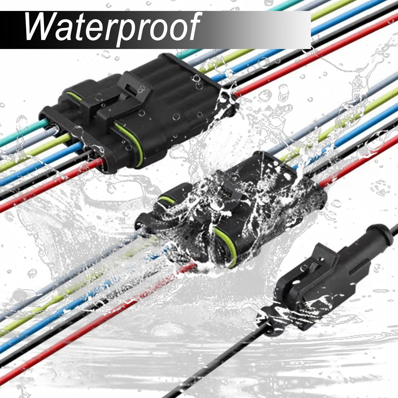 Maierke 6-pin kit with ratcheting crimper for secure terminations.