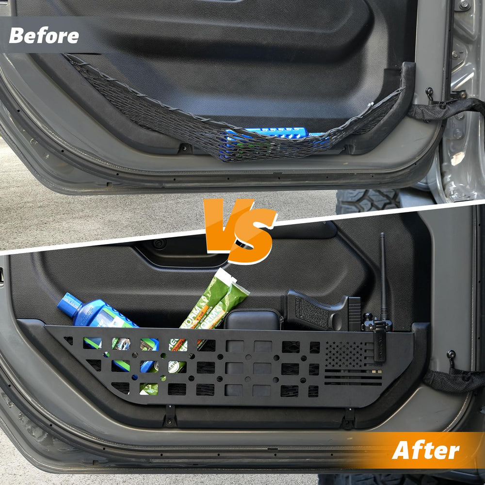 MAIKER cup holder on passenger side keeps drinks within reach.