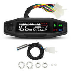 MAIMEIMI motorcycle speedometer digital display for clear day and night readability.