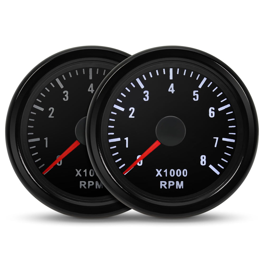 MAIMEIMI RPM Tachometer 52mm front view for quick RPM checks