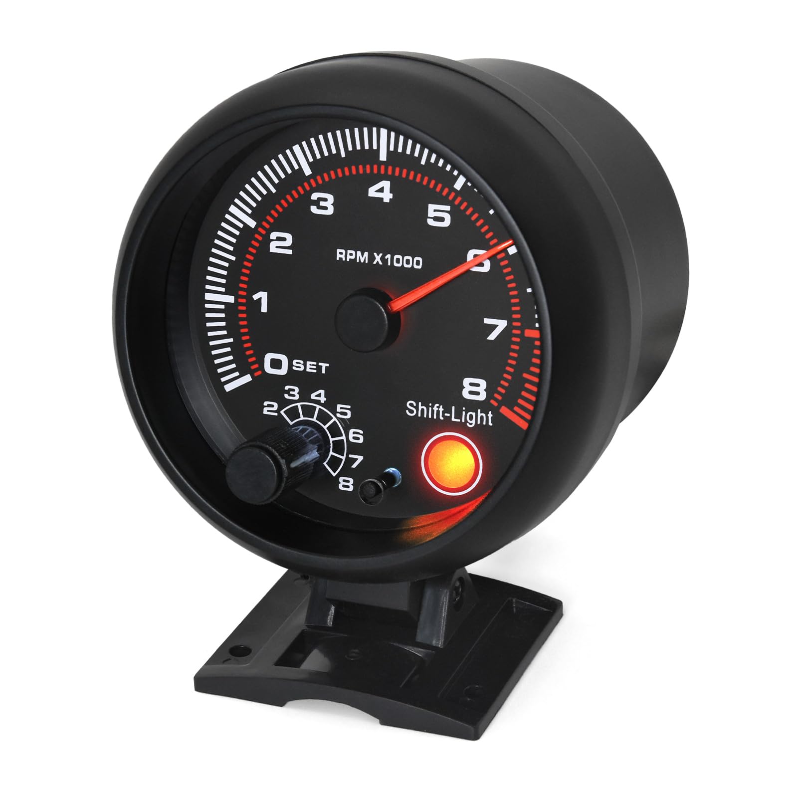 Maimeimi RPM tachometer face shows engine speed clearly for precise RPM monitoring