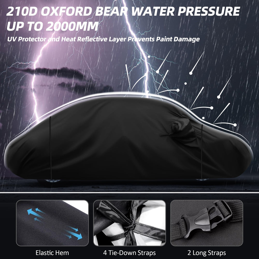 MAITUYU windproof straps securing Beetle Bug cover on windy days