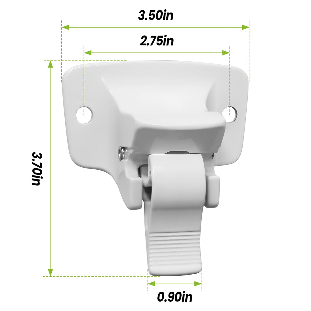 Malae bottom bracket assembly wall mount provides durable RV support.